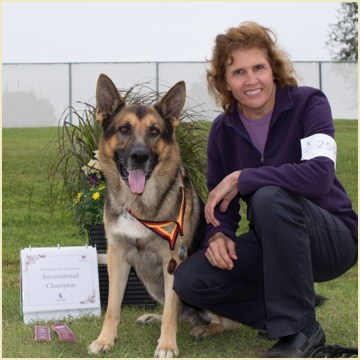 dr-danielle-bercier-with-her-international-champion-dog